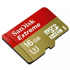 SanDisc Extreme microSD 16 Gb UHS-1 60 Mb/s